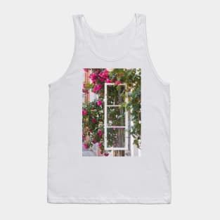 Window; shutter; Rose; roses Tank Top